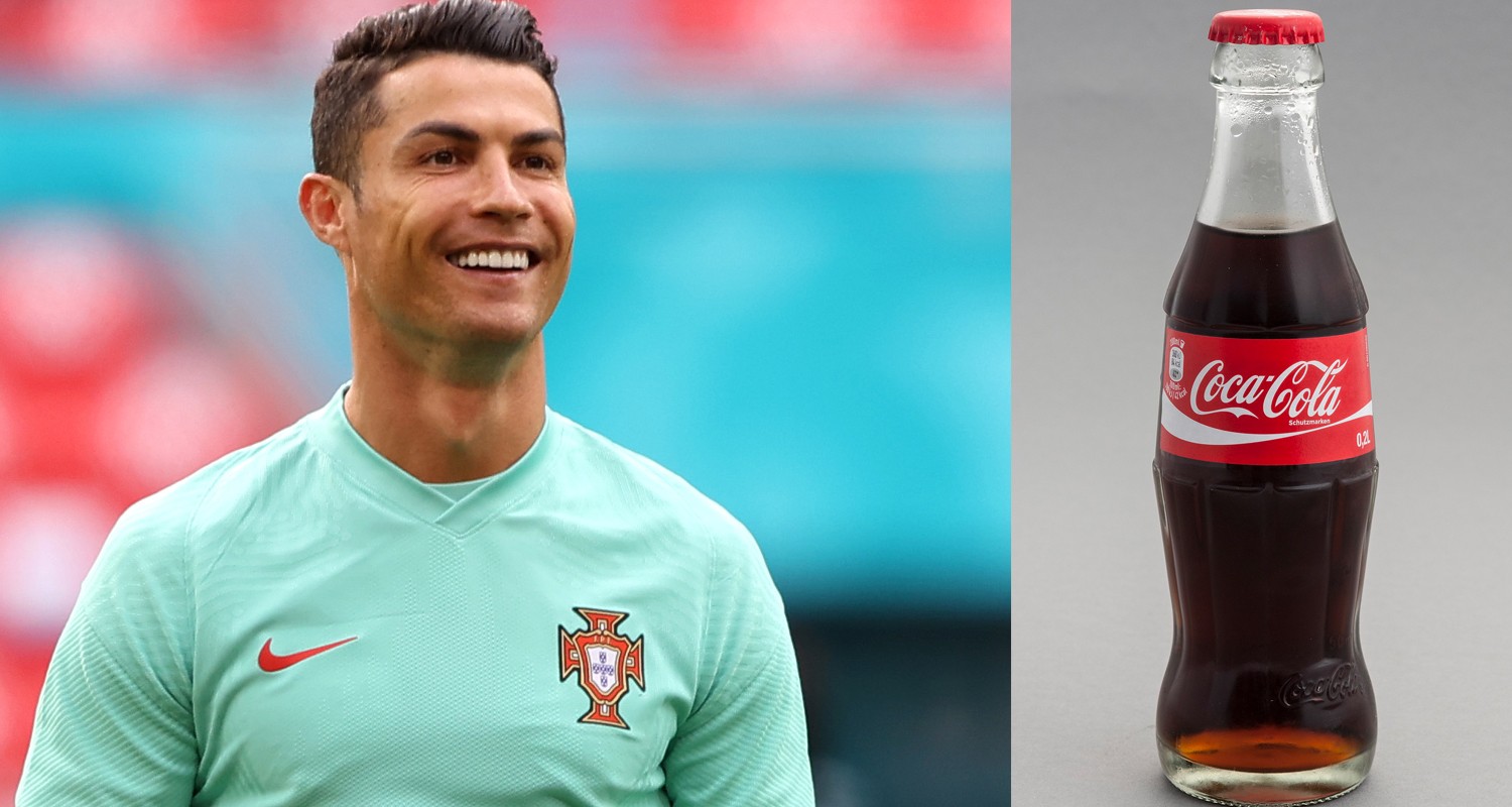 Ronaldo coca cola